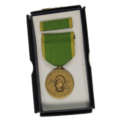 Médaille Women's Army Corps (WAC), dans sa boîte