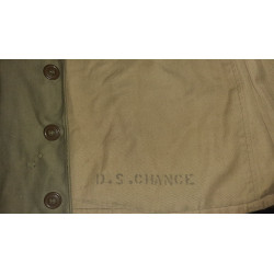 Veste M-1943, US Army, 36R, 1er type, 1944, Nominative
