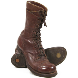 Boots, Jump, Parachutist, US Army, International Shoe Co., 1942, 7 B