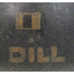 Helmet, M1, Westinghouse Liner, Captain, Named