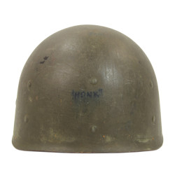 Casque M1, liner Westinghouse, Captain, nominatif
