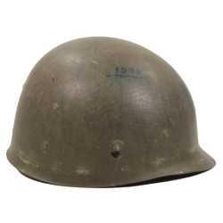 Casque M1, liner Westinghouse, Captain, nominatif