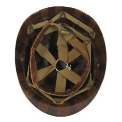 Helmet, M1, Westinghouse Liner, Captain, Named