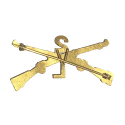 Insignia, Collar, Officer, L. Co., 2nd Inf. Reg., 5th Infantry Division
