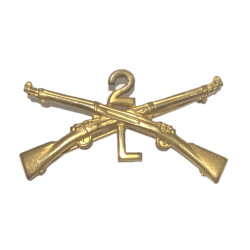 Insigne de col officier, L. Co., 2nd Inf. Reg., 5th Infantry Division