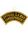 Insigne, Official U.S. War Correspondent