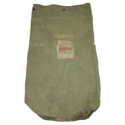 Bag, Duffle, 1943, Albert Friedman, Co. A, 50th Signal Battalion, Normandy