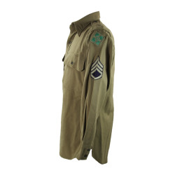 Shirt, Wool, Officer, Staff Sergeant, 4th Infantry Division