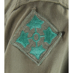 Shirt, Wool, Officer, Staff Sergeant, 4th Infantry Division