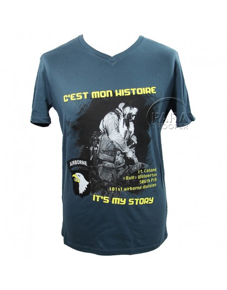 T-shirt C'est Mon Histoire, 101e Airborne Division