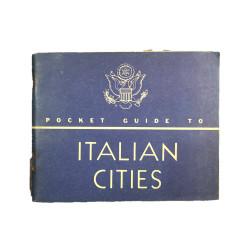 Booklet, POCKET GUIDE TO ITALIAN CITIES, 1944