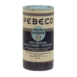 Dentifrice en poudre, Pebeco, plein