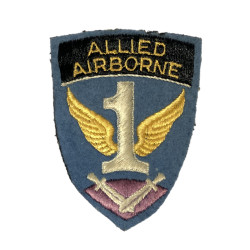 Patch, First Allied Airborne, British Made