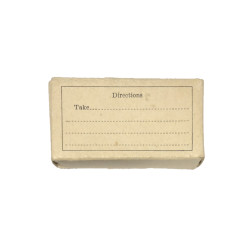 Box, Directions, Medic