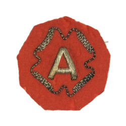 Insignia, 9th US Army, Bullion