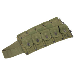 Ceinturon cartouchière Garand M1, OD 7, B.M. SHOE Co. 1943