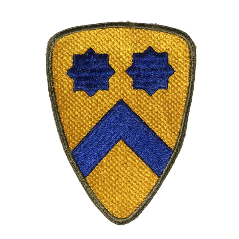 Insigne, 2nd Cavalry Division, "Cornrow" pattern Insigne, 2nd Cavalry Division, "Cornrow" pattern