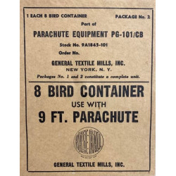 Container à pigeons PG-101/CB, US Army