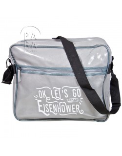 Bag, Messenger, Eisenhower, Blue