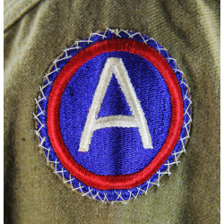 Shirt, Wool, Special, Private First Class, 3rd Army, 14 x 32, 1943