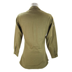 Shirt, Wool, Special, Private First Class, 3rd Army, 14 x 32, 1943