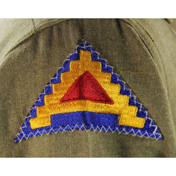 Shirt, Wool, Special, Private First Class, 3rd Army, 14 x 32, 1943