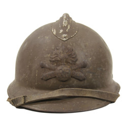 Helmet, Adrian, M1926, French Artillery