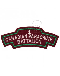 Titre d'épaule 1st Canadian Parachute Battalion