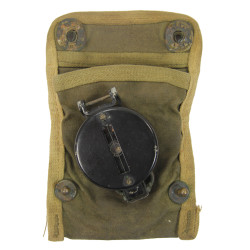 Boussole de marche, W.& L.E. Gurley, avec pochette imprégnée