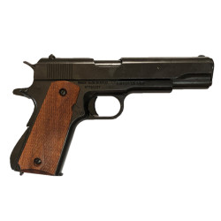 Colt M1911 A1, plaquettes bois, non démontable