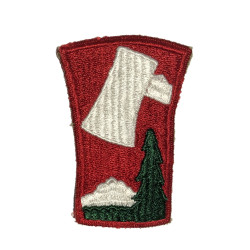 Patch, 70th Infantry Division, GEMSCO cornrow weave pattern