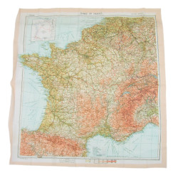 Map, "Zones of France"
