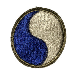 Patch, 29th Infantry Division, Black Back, British Made