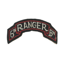 Tab, Shoulder, 6th Ranger Battalion, PTO