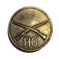 Disk, Collar, Infantry, HQ Company, SB, WWI