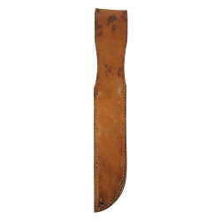 Couteau de combat type EGW, avec fourreau en cuir