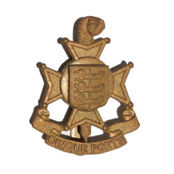 Cap Badge, 5th Battalion (Cinque Ports), Royal Sussex Regiment, Dunkerque, El-Alamein