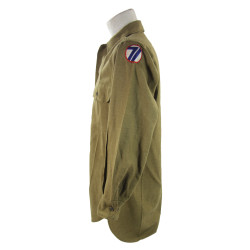 Shirt, Wool, Special, 14th Arm. Div. & 71st Inf. Div., 14 1/2 x 32, 1944