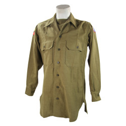 Shirt, Wool, Special, 14th Arm. Div. & 71st Inf. Div., 14 1/2 x 32, 1944