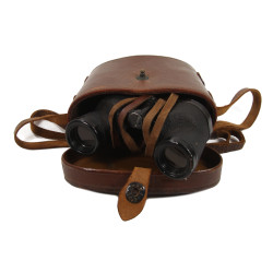 Binoculars, 6x30, M13, Nash-Kelvinator, 1944, with Case, Carrying, M17