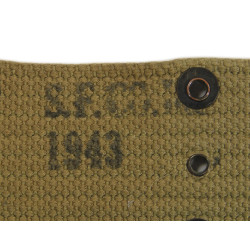 Ceinturon M-1936, S.F.CO.Inc. 1943, boucles en laiton