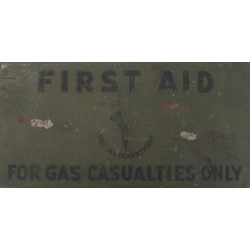 Boîte de premiers secours aux gaz (Gas Casualties), OD, 1943