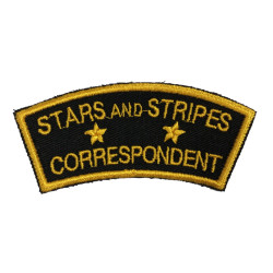 Patch, Stars and Stripes Correspondent