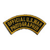 Insigne, Official U.S. War Photographer