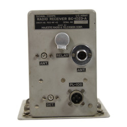 Receiver, Radio, BC-1023-A, Signal Corps, USAAF