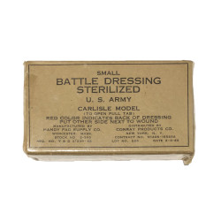 Pansement, Small Battle Dressing Sterilized, US Navy contract N140S (corpsman)