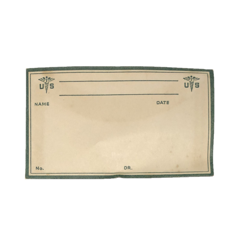 Envelope, Medical Department, 10 x 6 cm