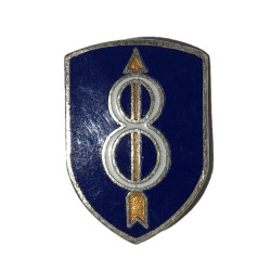 Insignia, Distinctive, 8th Infantry Division, Pin Back