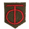 Insigne, 90th Infantry Division, brodé sur feutre