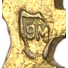Insignia, Collar, Officer, 13th IR, 8th Infantry Division, N. S. Meyer, New York